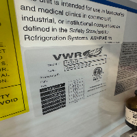 VWR Upright Refrigerator image 0